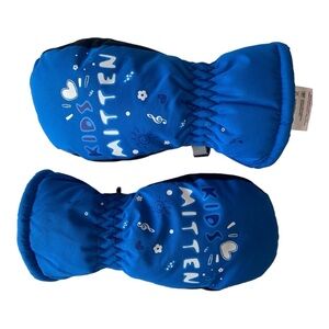 XTACER Kid’s Blue Ski, Snow Mittens Size XXS (2-4 Years‎ Old)
